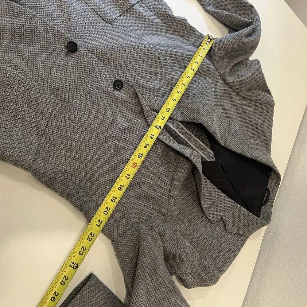 Rodd & Gunn Glovers Sports Fit Jacket Blazer Gray Large Wool